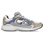 Baskets running – Crème, beige et bleu